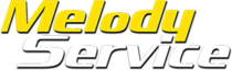 Melody Service feest dj logo